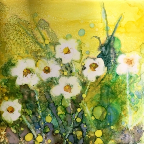 Tiles showing at the Artery Gallery- (classes offered by Jane Brennan) 