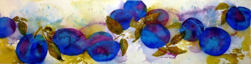 Fresh Plums, by Jane Brennan