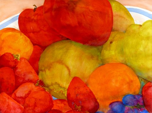 Large Fruit Bowl, by Jane Brennan