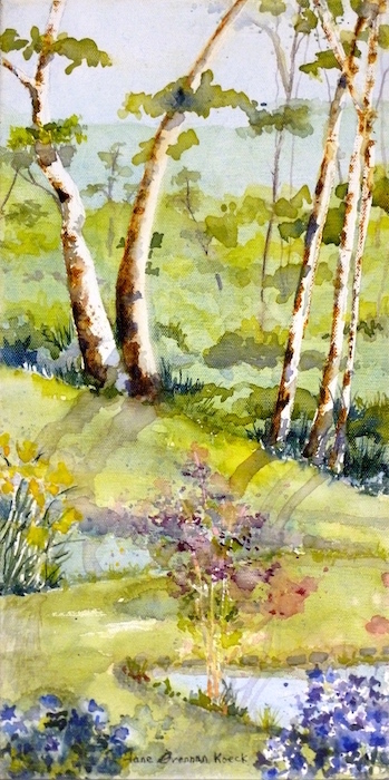 Summer View, by Jane Brennan 