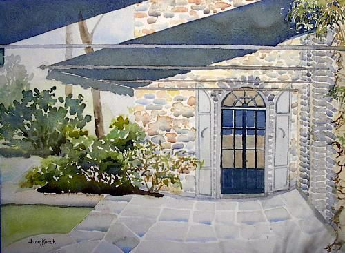 Under the Awnings, Grey Towers, by Jane Brennan